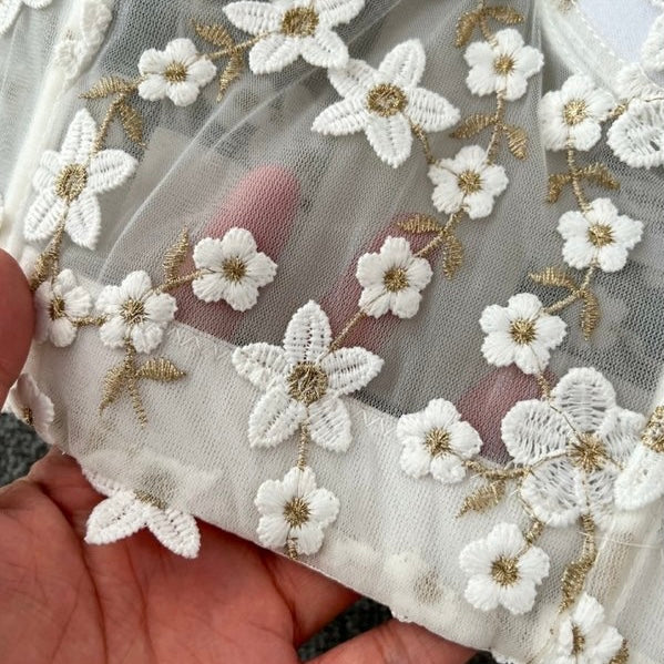 Luxe Daisy Detail Bustier